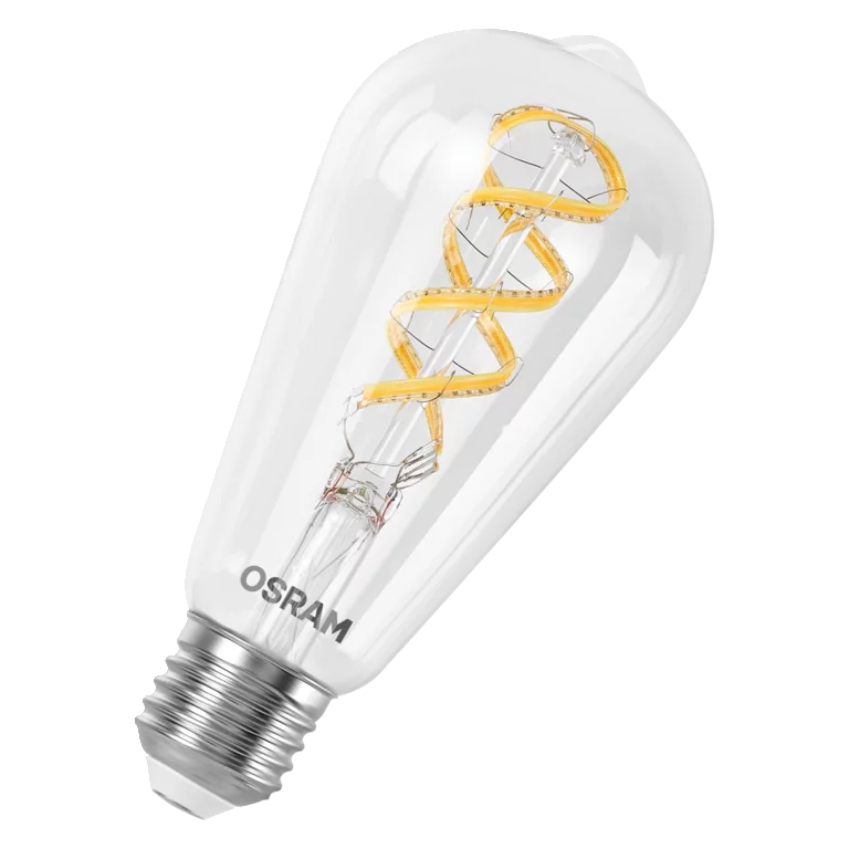 SMART+Matter Edison Glær E27 RGBW 